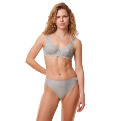 Afbeelding van Triumph Schalenbh Amourette WHP Beugel BH, Dames, Maat: 95A, Silent grey