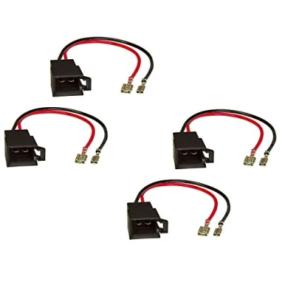 Afbeelding van tomzz Audio 7103 002 Luidspreker adapter (set van 4) naar DIN compatibel met Dacia Opel Renault Seat Skoda Volvo VW