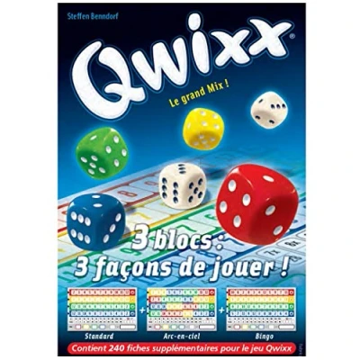 Afbeelding van GIGAMIC jnqr dobbelspel Qwixx navulverpakking blok Score 3 x 80 stekkers