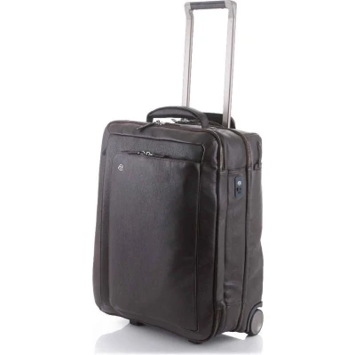 Afbeelding van Piquadro Black Square Cabin 2Wh Trolley 55 dark brown