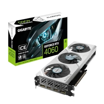 Afbeelding van Gigabyte EAGLE GeForce RTX 4060 OC ICE NVIDIA 8 GB GDDR6