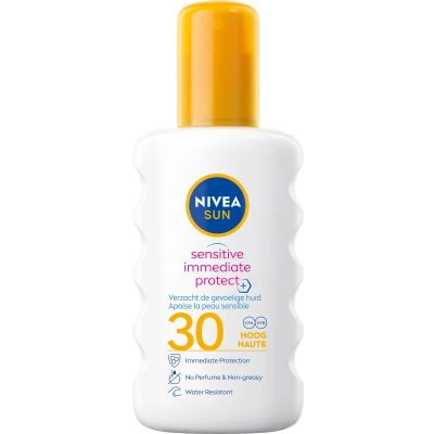 Afbeelding van Nivea Sun Sensitive Immediate Protect Zonnespray SPF30