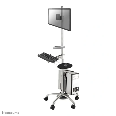 Afbeelding van Neomounts By Newstar FPMA MOBILE1800 Mobiele Werkplek Zilver
