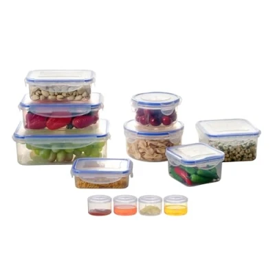 Afbeelding van Maturi Voedselopslagcontainers set van 12 met luchtdichte deksels, BPA vrij, 0,04 l 1,5