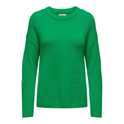 Afbeelding van ONLY ONLBELLA LIFE LS DETAIL O NECK CC KNT Dames Trui Maat S
