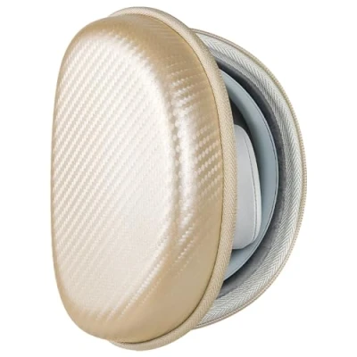 Afbeelding van Geekria UltraShell hoofdtelefoonhoes voor Beats Solo2, Solo 2 Wireless, Solo2 Wired, 3 Hoofdtelefoon Harde draagtas / headset Beschermende reistas (goud)