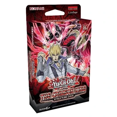 Afbeelding van Yu Gi Oh! Trading Card Game Crimson Crimison King Structure Deck Duitse editie, rood