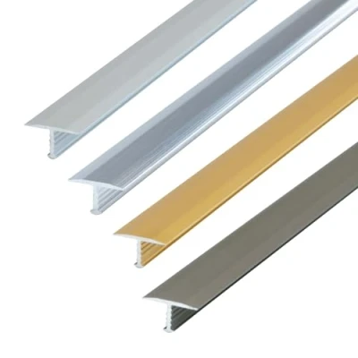 Afbeelding van Dalsys T profiel, overgangsprofiel 100cm x 13mm vloerprofiel van geanodiseerd aluminium, champagne
