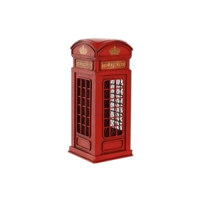 Afbeelding van Spaarpot Home ESPRIT Metaal Vintage Hut 12 x 28,5 cm
