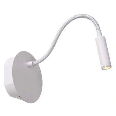 Afbeelding van Lucide JOLIJN Oplaadbare Bedlamp Accu/Batterij 11 cm LED 1x2W 3000K Magnetisch Wit
