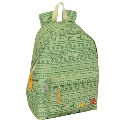 Afbeelding van Laptoptas Mufasa Groen Beige 31 x 43 13 cm