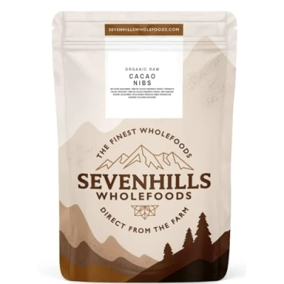 Afbeelding van Sevenhills Wholefoods Bio Cacaoboonstukjes 500g