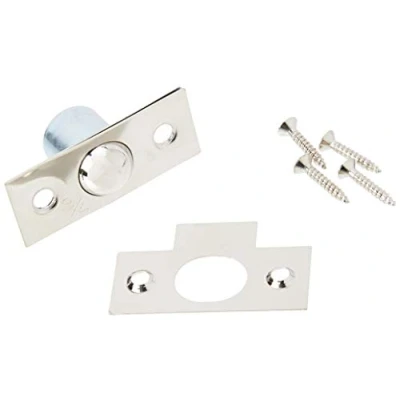 Afbeelding van Bulk Hardware BH03031 kogelsnapper 19 mm, vernikkeld, wit