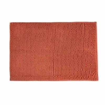 Afbeelding van Emma Barclay Noodle Soft Touch Antislip Badkamertapijt in Burnt Orange Badmat 45x75cm