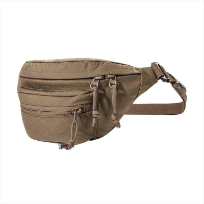 Afbeelding van Modular Hip Bag Tactische Heuptas Molle Compatibel EDC tas 3 Vakken Coyote Brown 28 x 14 7 cm