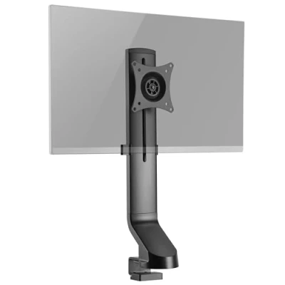 Afbeelding van RICOO monitorhouder voor tafel, VESA tafelhouder 17 27 inch, 1 monitorarm TS2011, beeldschermhouder, kantelbaar, zwenkbaar, monitorarm,