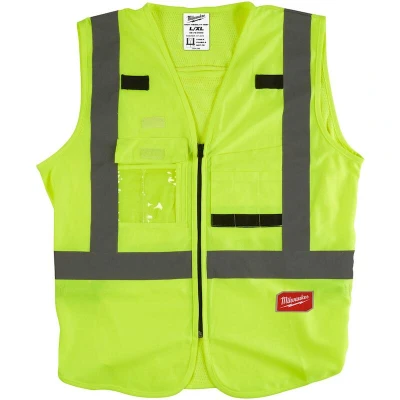 Afbeelding van Hi Vis Veiligheidshesje Klasse 2 Geel L/Xl 1 Stuk