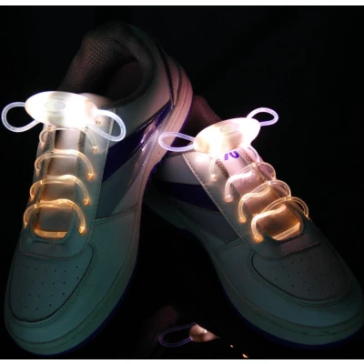 Afbeelding van OGS Lichtgevende veters Veiligheid Led RGB knipperende lampjes Wit