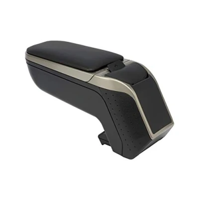 Afbeelding van Rati Armster2 armsteun passend voor RENAULT CAPTUR 2013 2017 [silver] I middenarmsteun met opbergvak precies op de middenconsole