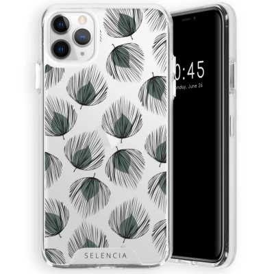 Afbeelding van Apple iPhone 11 Pro Max Hoesje Kunststof Selencia Hardcase/Backcover Feathers Telefoonhoesje Shockproof/Valbescherming
