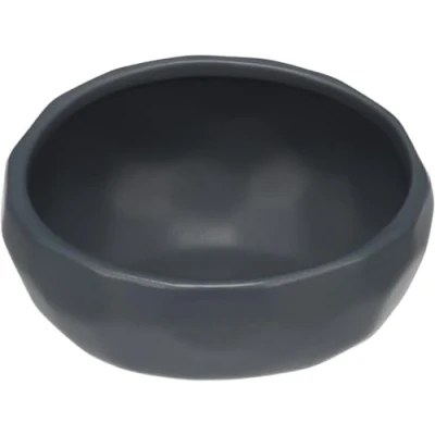 Afbeelding van Flamingo UNIC voer en waterbak, donkerblauw, 13,5 x 13 7 cm, 320 ml