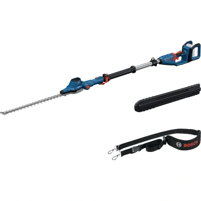 Afbeelding van Bosch Blauw GHE 18V 50 TP Accu Heggenschaar en lader niet meegeleverd, schouderriem beschermkap 06008D5000