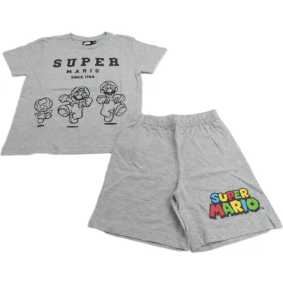 Afbeelding van Super Mario pyjama grijs Maat 104 / 4 jaar