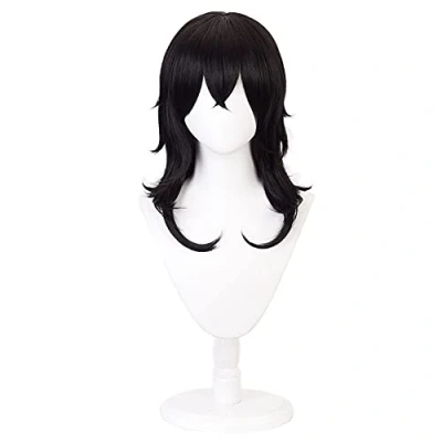 Afbeelding van HIROAKIYA EraserHead Shota Aizawa Wig, MHA My Hero Academia Cosplay Wig with Cap