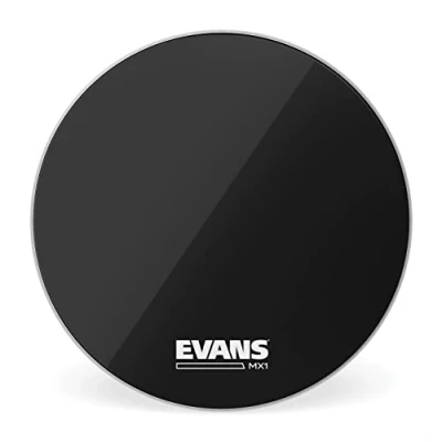 Afbeelding van Evans BD22MX1B 55,8 cm (22 inch) basedrumvacht Marching 0,25 mm zwart