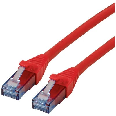 Afbeelding van Netwerkkabel Cat6a U/UTP 5 meter (100% koper, LSZH, Rood)