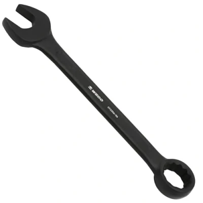 Afbeelding van WEDO Steeksleutel, vorkringsleutel, ringsleutel, SW 30 mm, lengte 320 40 chroom vanadium staal, moersleutel, DIN 3113