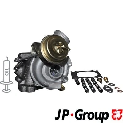 Afbeelding van JP GROUP 1117402100 Turbocharger Bi turbolader/laadluchtkoeler Links incl. Magnetische koppeling