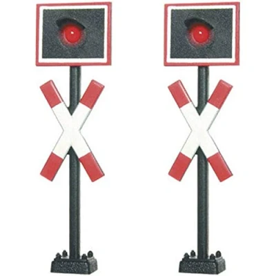 Afbeelding van Viessmann Modelltechnik 5058 H0 Set van 2 stuks Andreaskruis Kant en klaar model