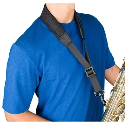 Afbeelding van Protec NLS310M 22&quot; Less Stress Verstelbare Saxofoon Nekband Zwart