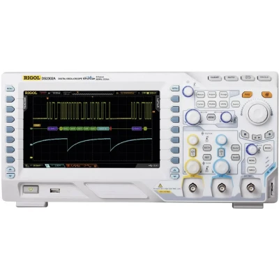 Afbeelding van Rigol DS2102A Digitale oscilloscoop 100 MHz 2 kanaals 1 GSa/s 7 Mpts 8 Bit Digitaal geheugen (DSO) stuk(s)