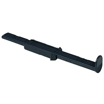 Afbeelding van Aanslagrail, A4, 138 mm lang, donkergrijs