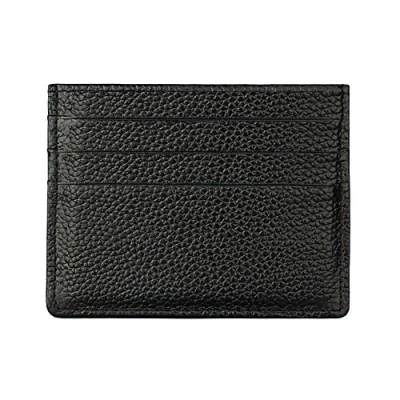 Afbeelding van Hibate RFID Bescherming Lederen Kaarthouder voor Mannen Vrouwen Slim Mini Kaarten Portemonnee Creditcardhouder, zwart, One Size, creditcardhoes