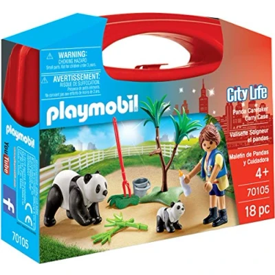 Afbeelding van Playmobil pandaverzorger Carry case 70105