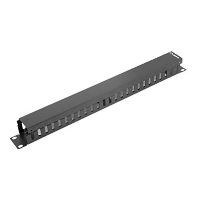 Afbeelding van Lanberg AK 1201 B rack toebehoren Paneel voor kabelbeheer