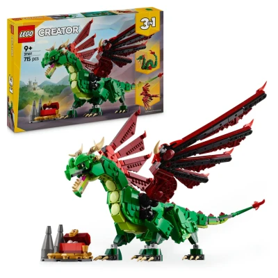 Afbeelding van LEGO Creator 3in1 Middeleeuwse draak 31161