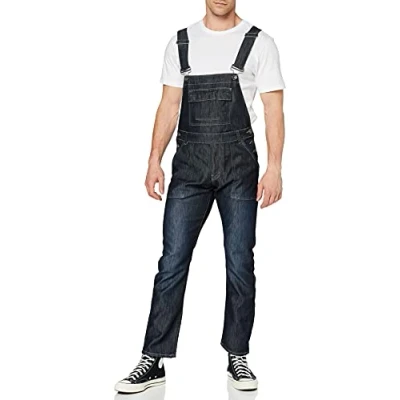 Afbeelding van Enzo Overalls voor heren, Zwart_A, 48