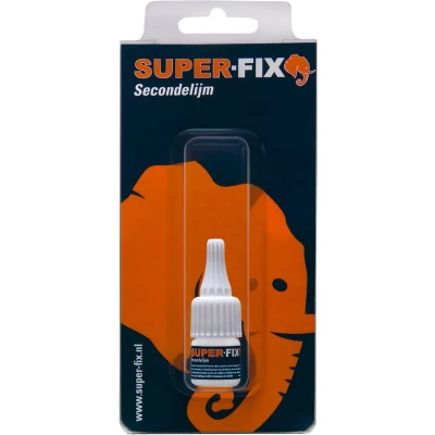 Afbeelding van Super Fix Secondelijm 5 Gram Transparant Lijm, Kit &amp; Tape