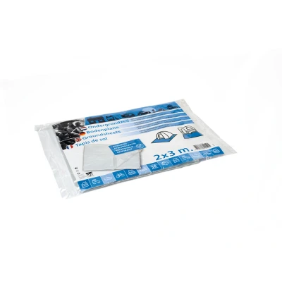 Afbeelding van Basic Folie grondzeil 3x4 m transparant