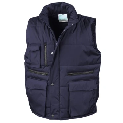 Afbeelding van Result Lance bodywarmer/vest voor heren, met talrijke zakken, winddicht, waterafstotend, Donkerblauw, 3XL
