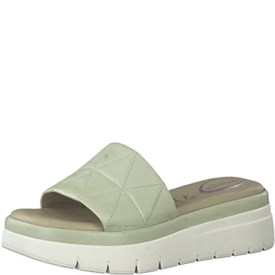 Afbeelding van Tamaris Comfort Dames 8 87205 20 701 slippers, sage, 40 EU, EU Breed
