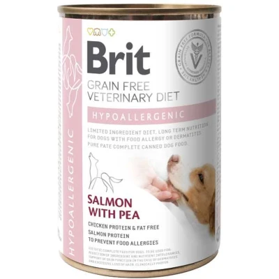 Afbeelding van Brit Grain Free Veterinary Diet Hypoallergenic Blik 6 x 400 gram