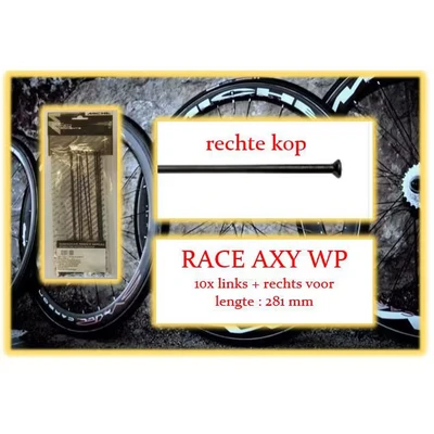 Afbeelding van Miche Spaak+nip. 10x LV+RV RACE AXY WP