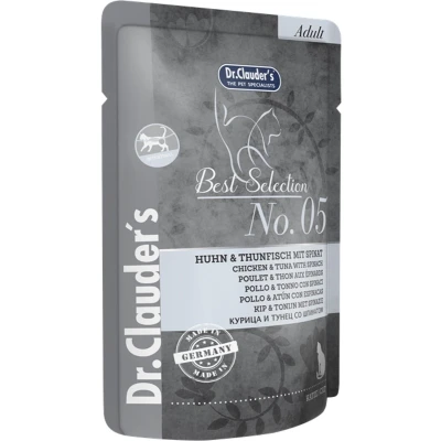 Afbeelding van Dr Clauder&#039;s Cat Best Selection Adult No 5 16x85g