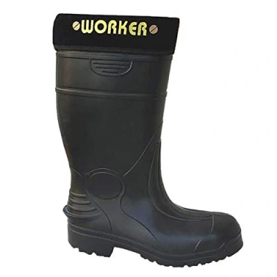 Afbeelding van LEMIGO Lichte rubberlaarzen Eva Worker, Zwart, 44 EU