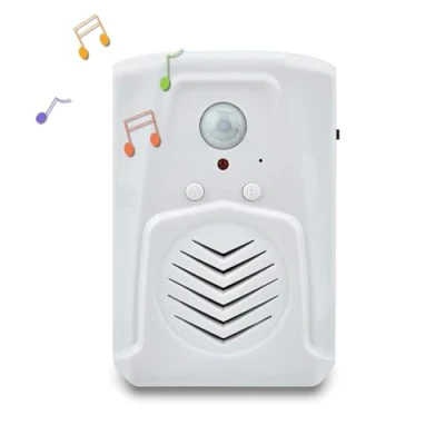 Afbeelding van Bewegingssensor, veiligheidsalarm, deurbel, alarm, PIR infrarood bewegingsmelder, USB/batterij aangedreven winkel, welkomstgong, inductie, bezoeker, MP3 audiospeler